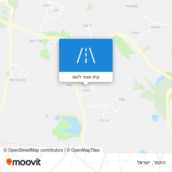 מפת התמר