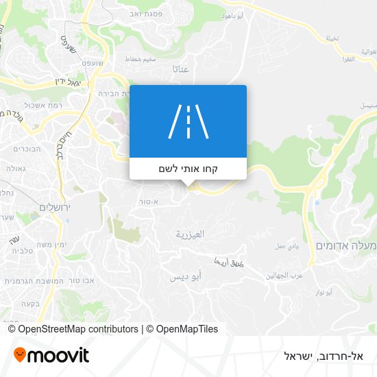 מפת אל-חרדוב