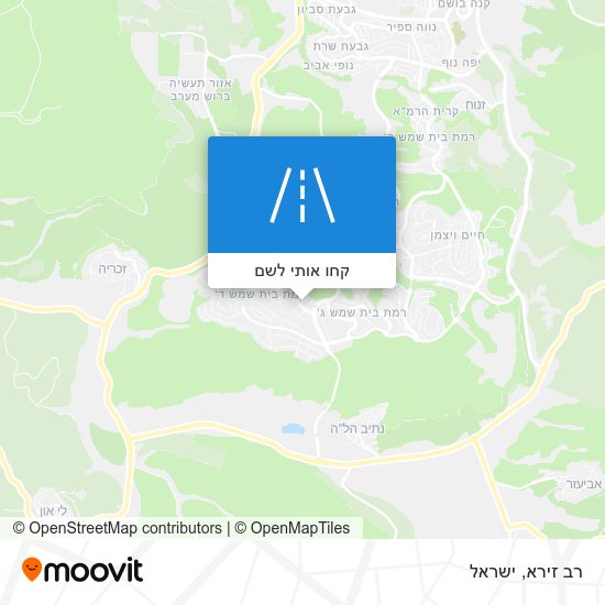 מפת רב זירא