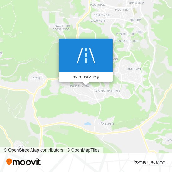 מפת רב אשי