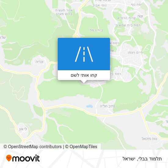 מפת תלמוד בבלי