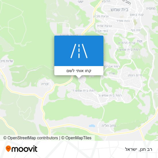 מפת רב חנן
