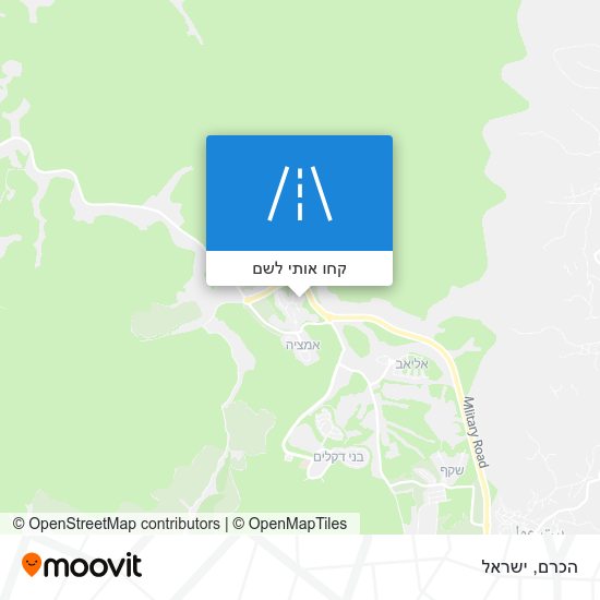 מפת הכרם