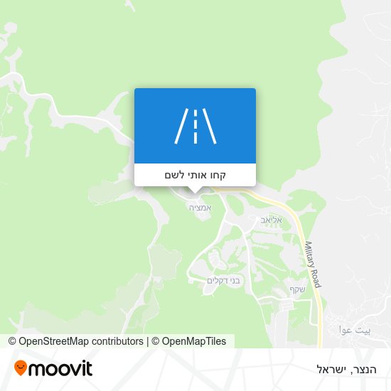 מפת הנצר