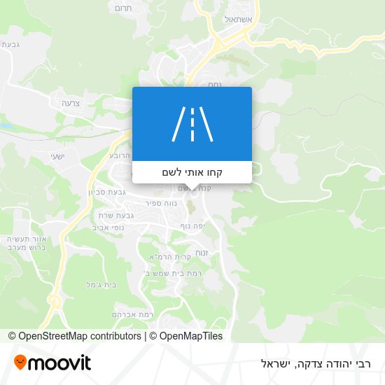 מפת רבי יהודה צדקה