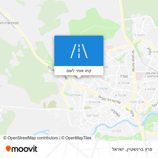 מפת פרץ ברנשטיין