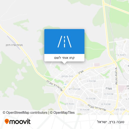 מפת טובה ברץ