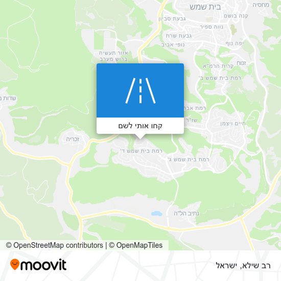 מפת רב שילא
