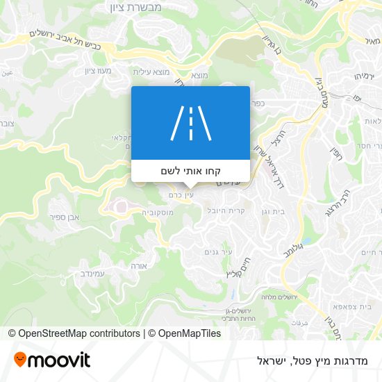 מפת מדרגות מיץ פטל