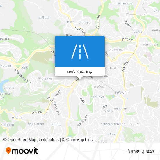 מפת לבציון