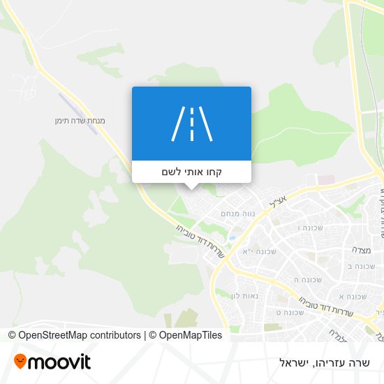 מפת שרה עזריהו
