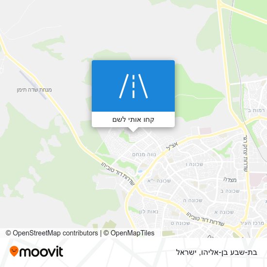 מפת בת-שבע בן-אליהו