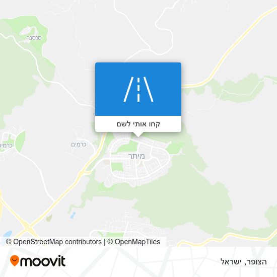 מפת הצופר