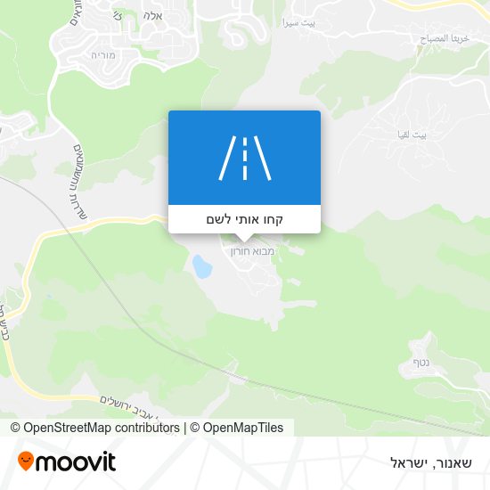 מפת שאנור