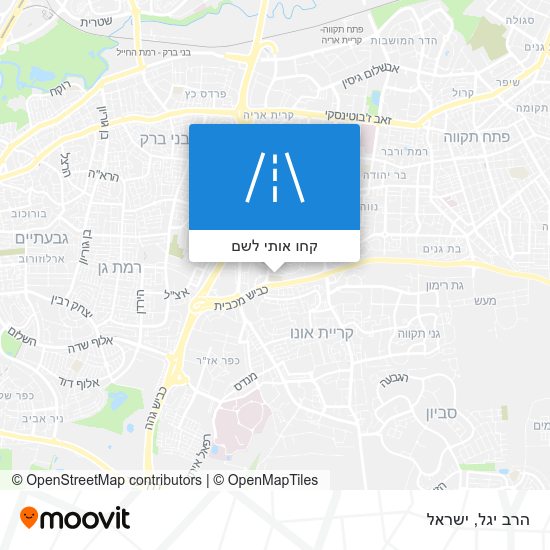 מפת הרב יגל