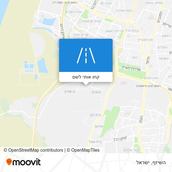 מפת השיזף