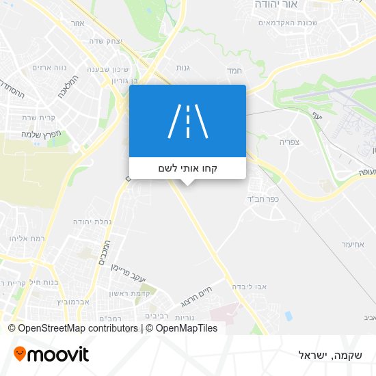 מפת שקמה