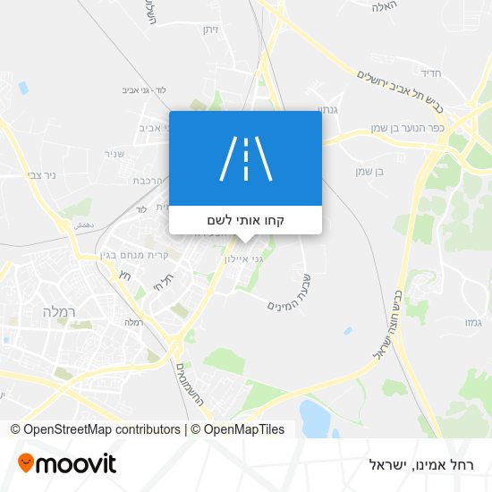 מפת רחל אמינו