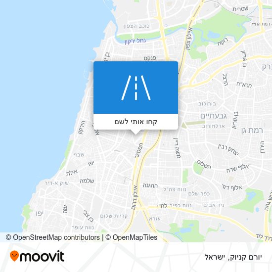מפת יורם קניוק