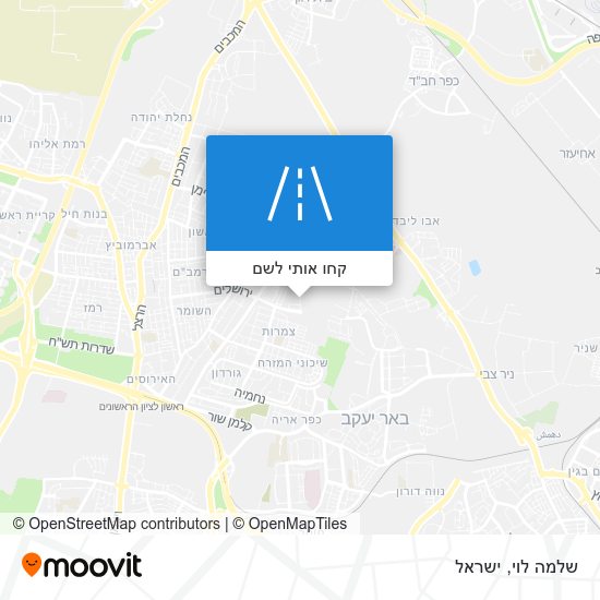 מפת שלמה לוי