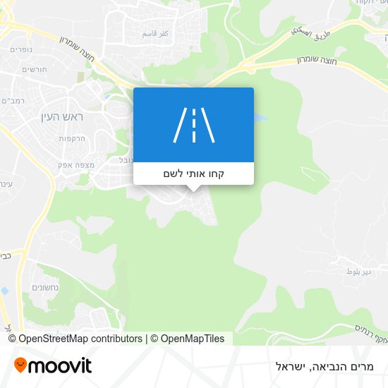 מפת מרים הנביאה