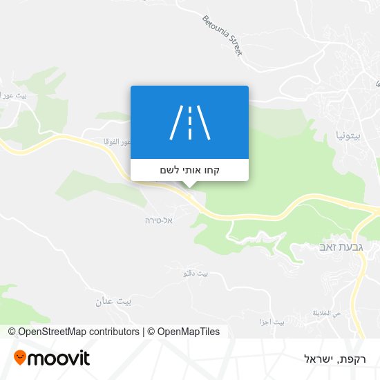 מפת רקפת