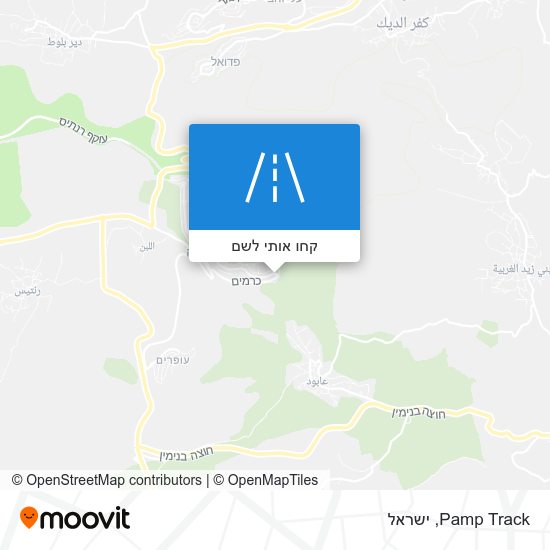 מפת Pamp Track