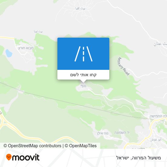 מפת משעול המרווה