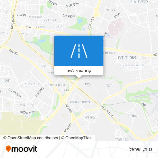 מפת גנות
