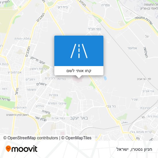 מפת חניון גסטרו