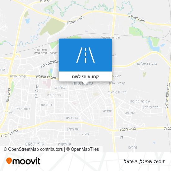 מפת זוסיה שפיגל