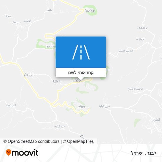 מפת לבנה