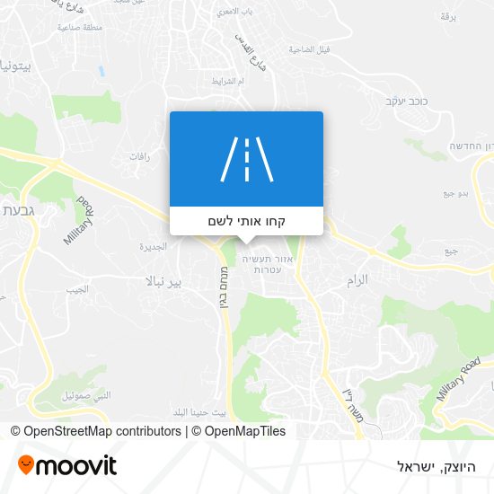 מפת היוצק