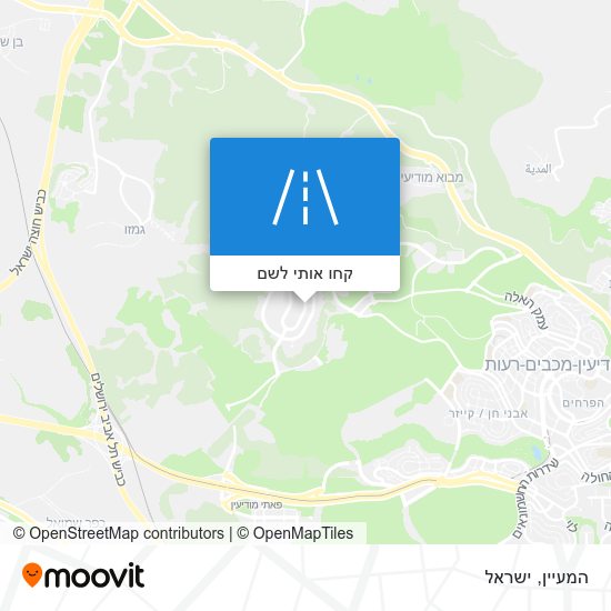 מפת המעיין