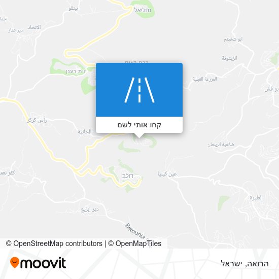 מפת הרואה