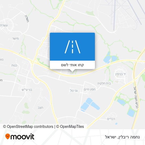 מפת נחמה ריבלין
