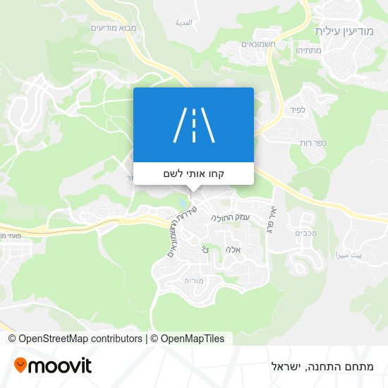 מפת מתחם התחנה