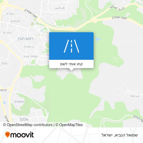 מפת שמואל הנביא