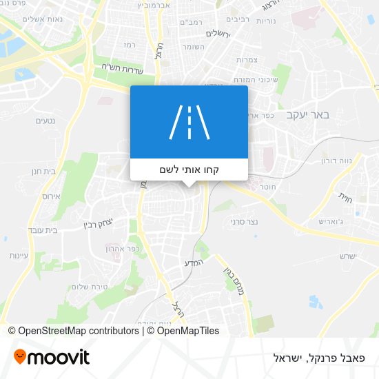 מפת פאבל פרנקל