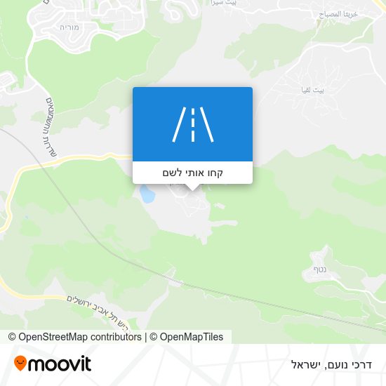 מפת דרכי נועם