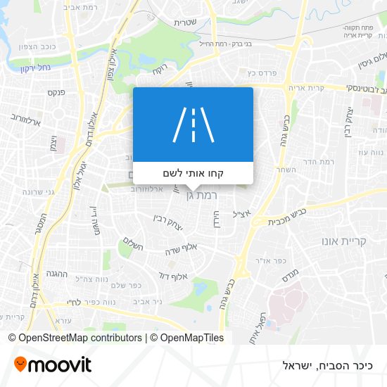 מפת כיכר הסביח