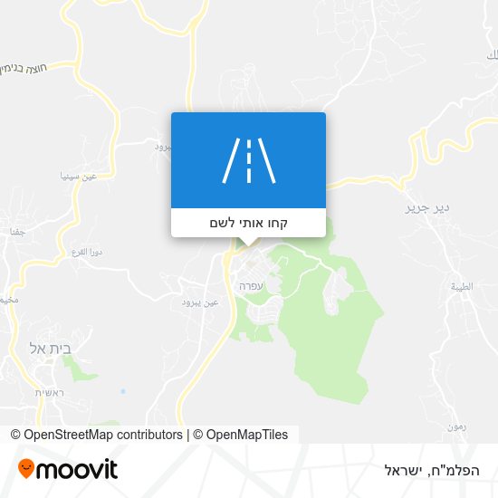 מפת הפלמ"ח