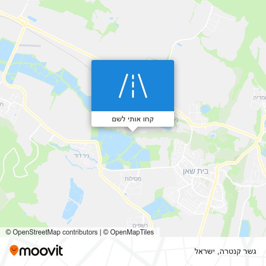 מפת גשר קנטרה