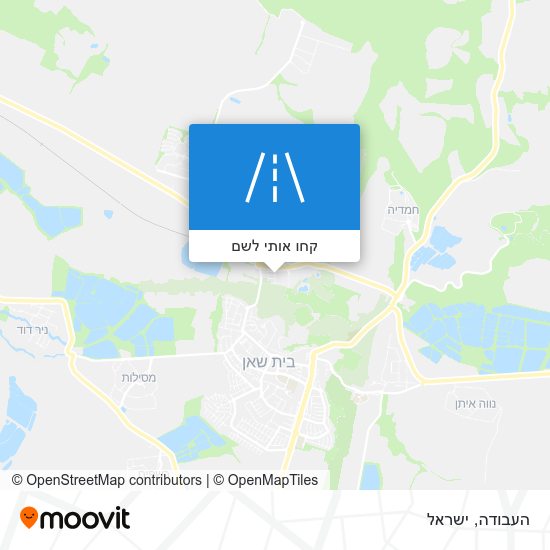 מפת העבודה