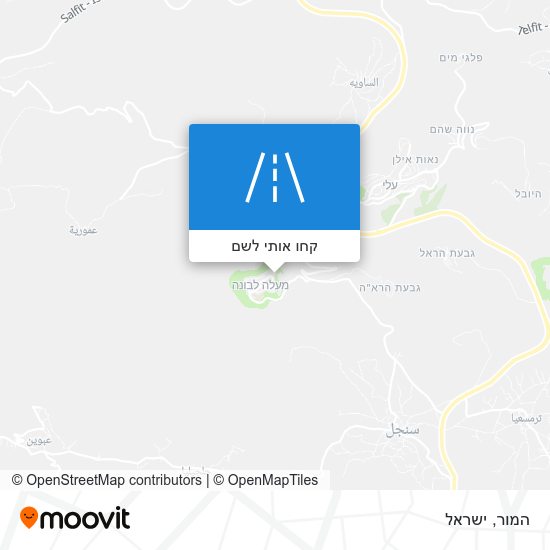מפת המור