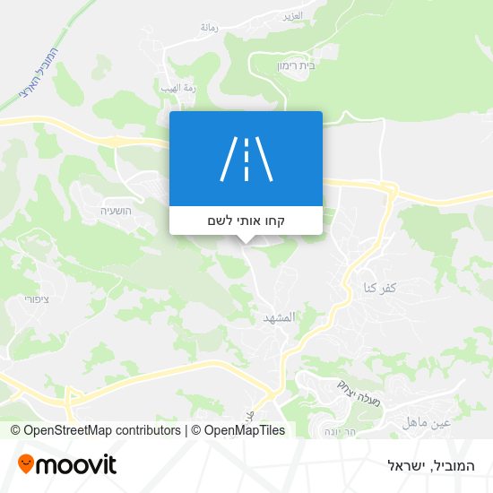 מפת המוביל