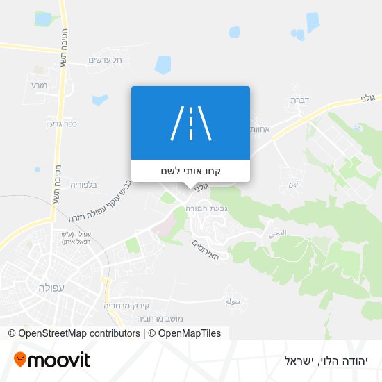 מפת יהודה הלוי