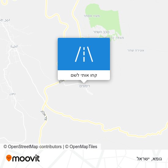 מפת גומא