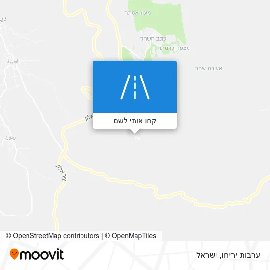 מפת ערבות יריחו