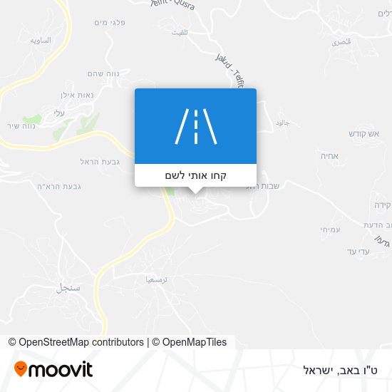 מפת ט"ו באב